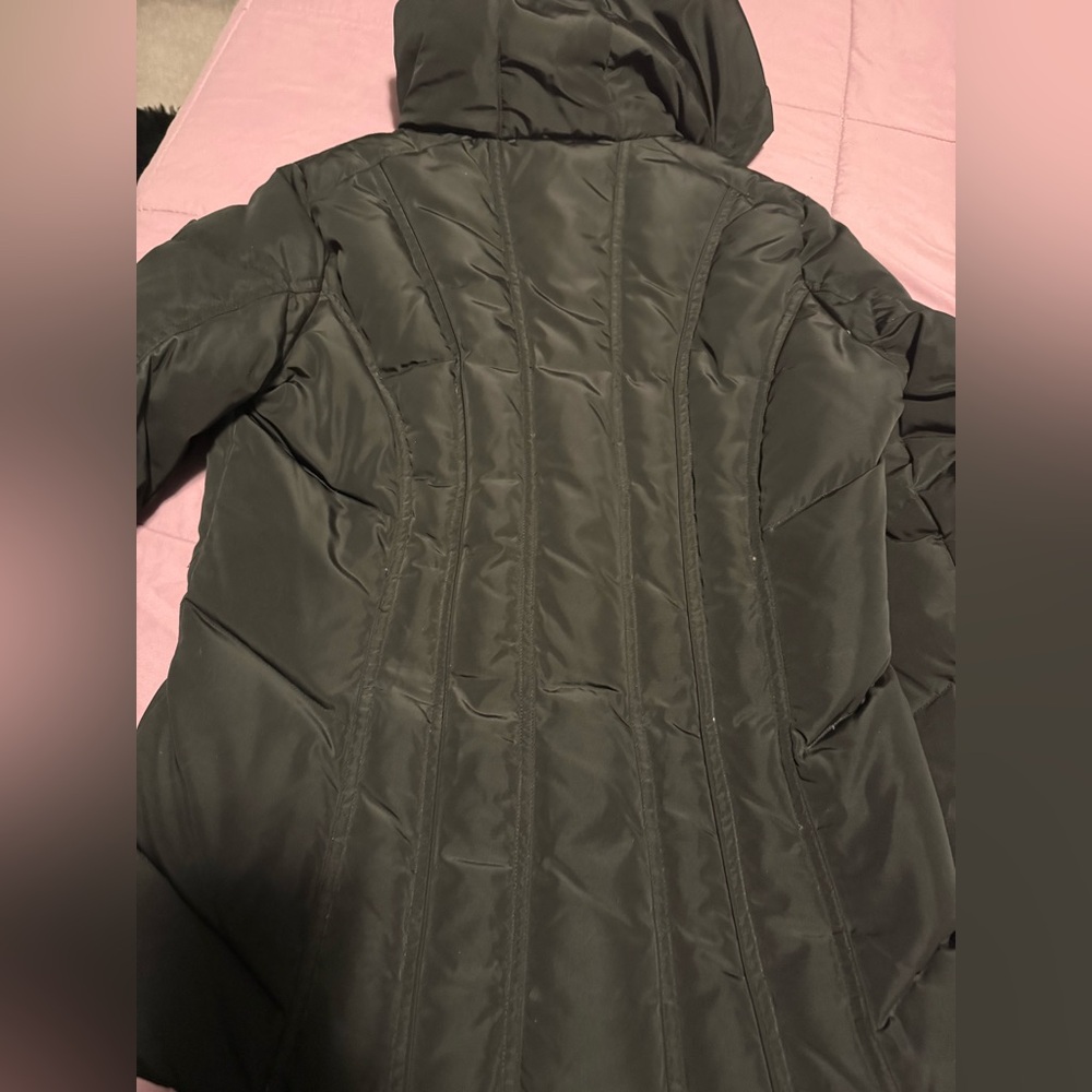 Calvin Klein Duck Down Waterfowl Feathers Hooded Puffer Coat (S) - Picture 6 of 11
